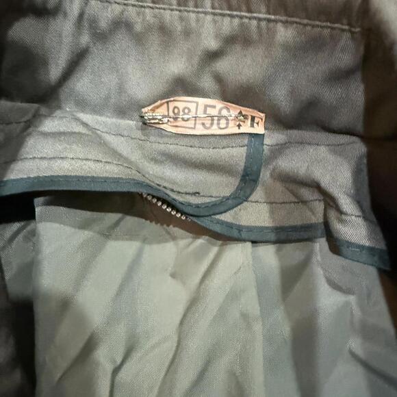 Olive green London Fog trench coat - Picture 4 of 6